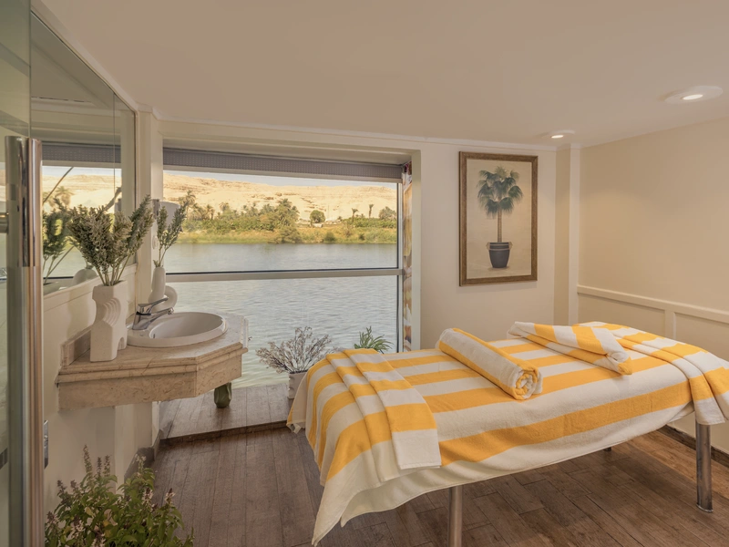 Massage aboard the Sonesta Star Goddess Nile Cruise Nile cruise